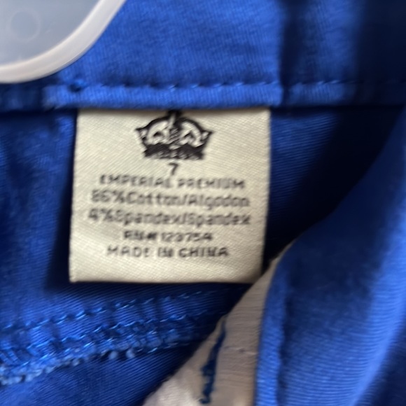 Women’s Blue capri with tags.  size 7 - Picture 4 of 4